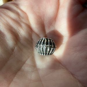 Pandora Show Stopper with White CZ Charm